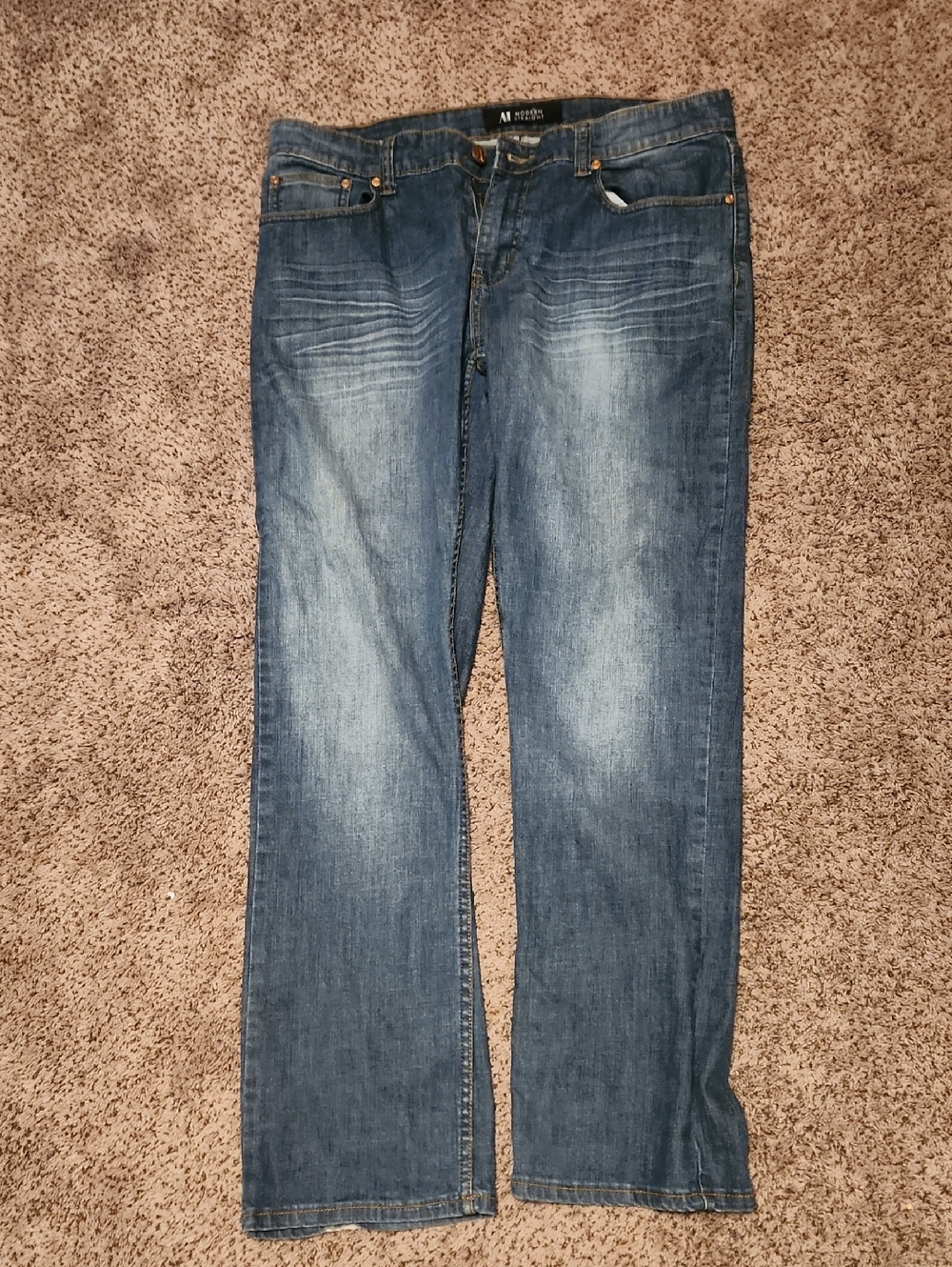A|X Armani Exchange Men’s Straight Jeans - Blue